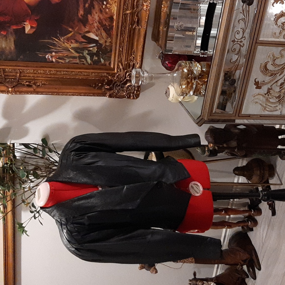 Vintage genuine leather jacket